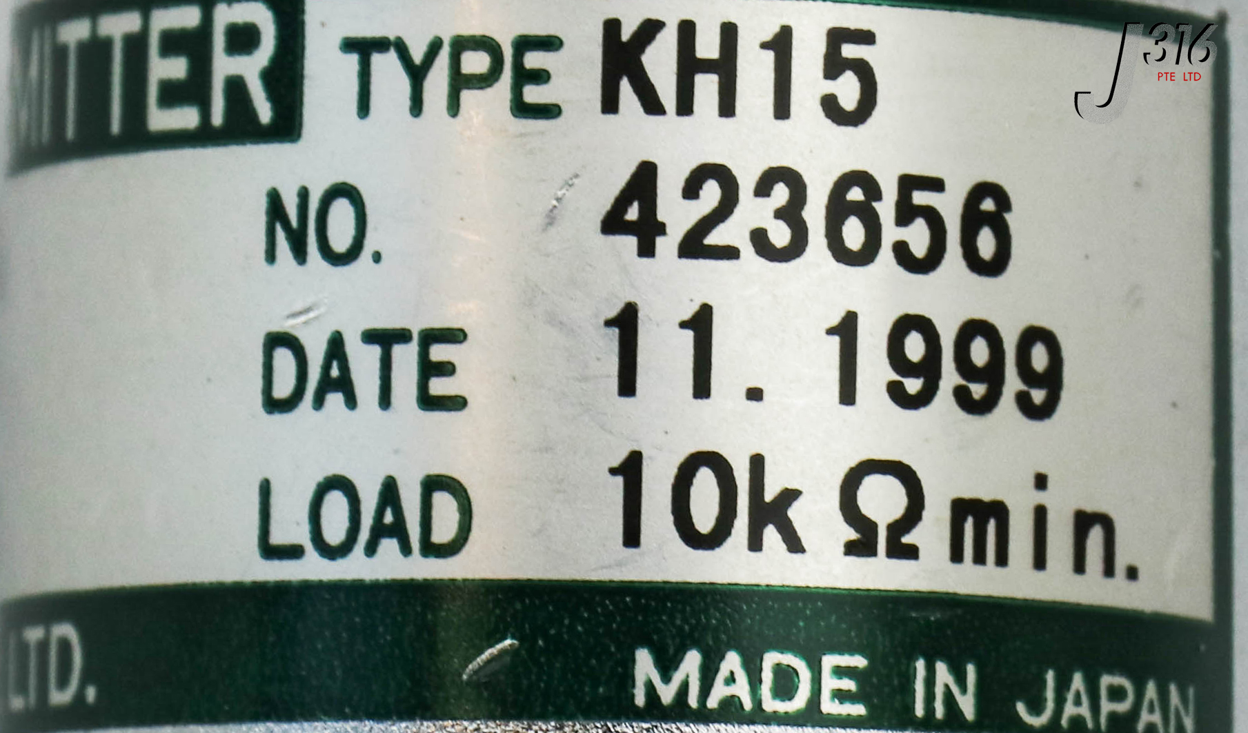 16616 NAGANO KEIKI PR TRANSM P/N: 423656 0-20MPA 24VDC INPUT 1